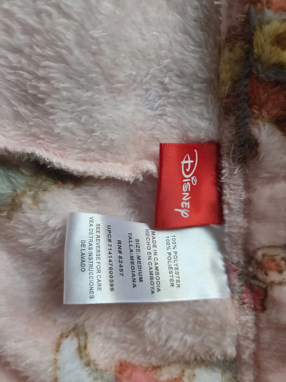 Disney Pink Christmas Pooh & Friends Pajama Pants - Picture 2 of 6